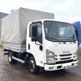 Грузовик бортовой тентованный Isuzu Elf 