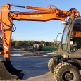 кКолесный экскаватор Hitachi Zaxis 170w