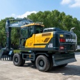 Колесный экскаватор Hyundai Hw210
