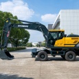 Колесный экскаватор Hyundai Hw210