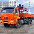 КАМАЗ-43118 оснащенный КМУ PALFINGER INMAN IT150.