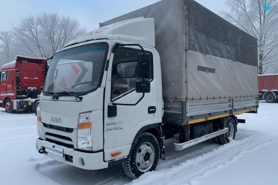 Тентованный JAC N56