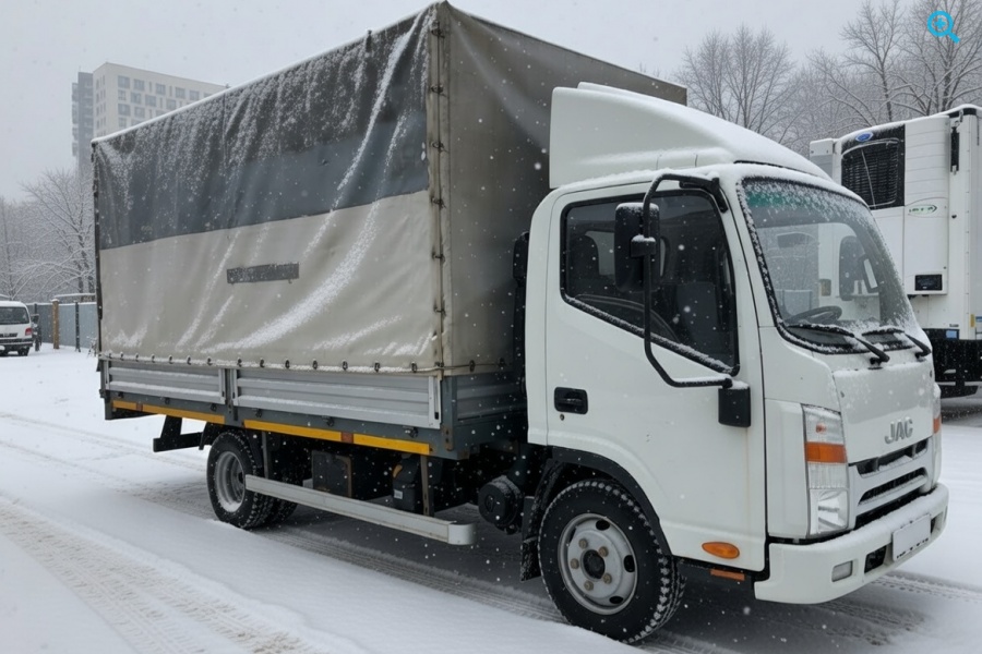 Тентованный JAC N56