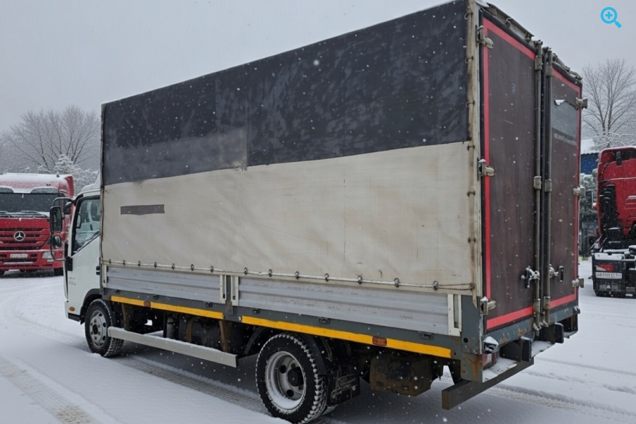 Тентованный JAC N56