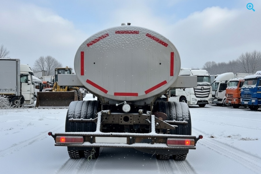 Цистерна для перевозки пищевых продуктов на шасси Камаз 65115 