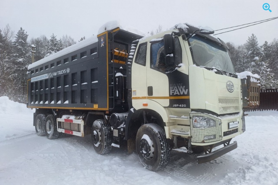 Самосвал FAW J6, 8x4
