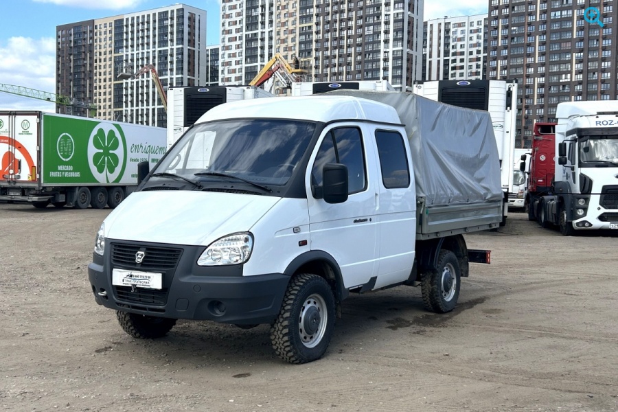 Бортовой тентованный ГАЗ Соболь (33023). Год выпуска: 2024