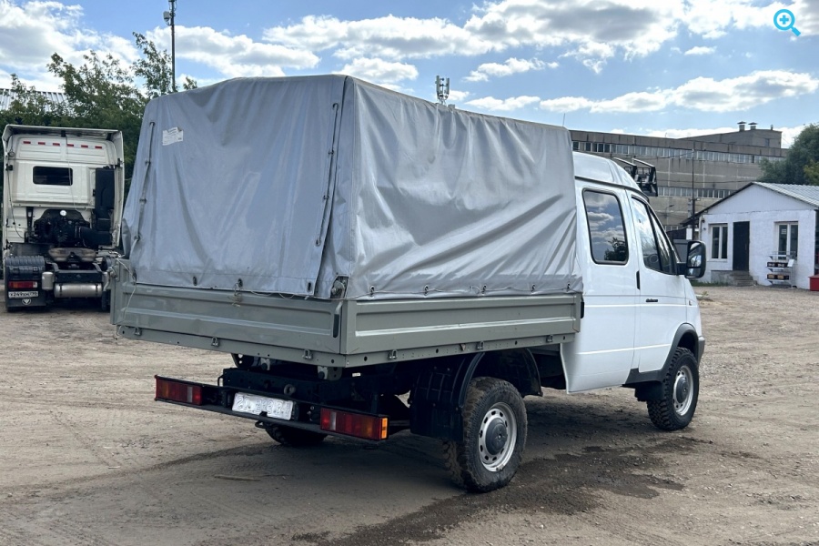 Бортовой тентованный ГАЗ Соболь (33023). Год выпуска: 2024