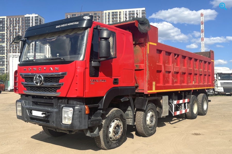 Самосвал HONGYAN 908 с колёсной формулой 8х4