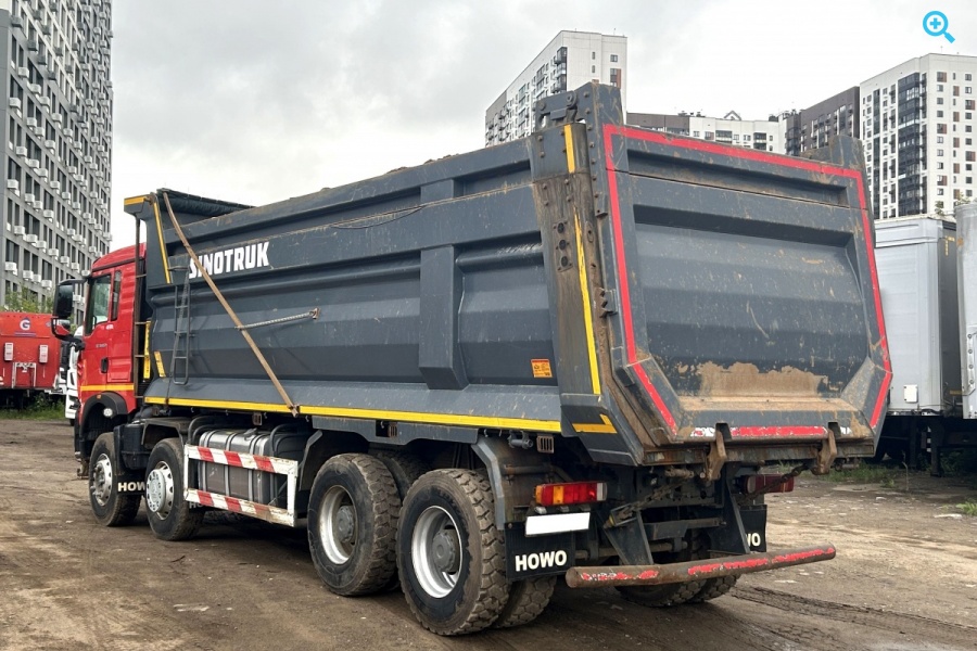 Самосвал HOWO T5G 8х4. Год выпуска 2023.