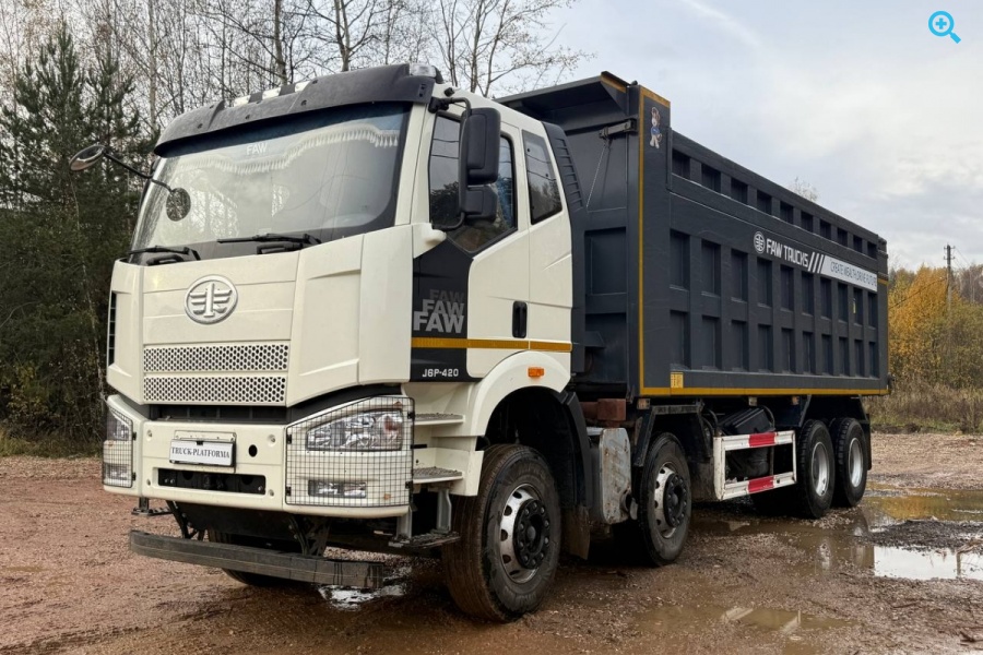Самосвал FAW J6, 8x4