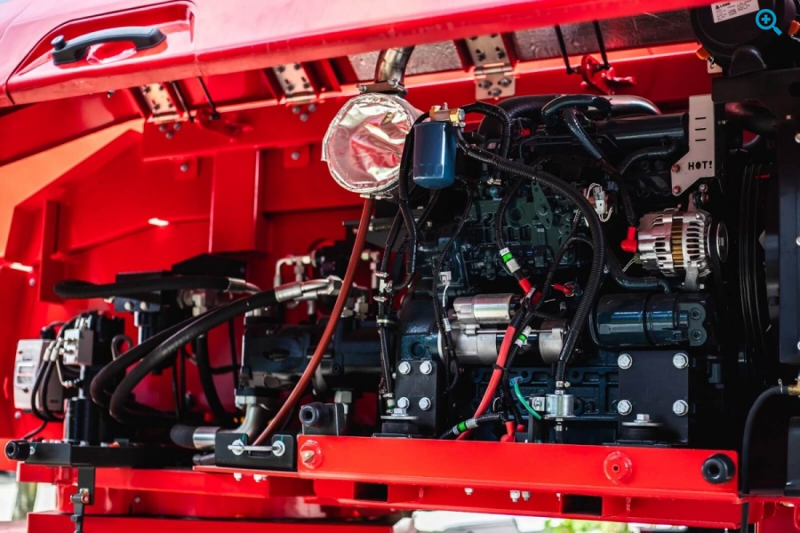 Новый телескопический подъемник LGMG T28J-H