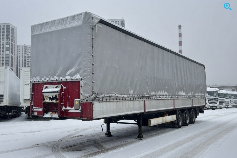 борт-тентованный KRONE SD.