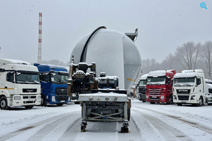 Алюминиевый муковоз-цементовоз ATCOMEX