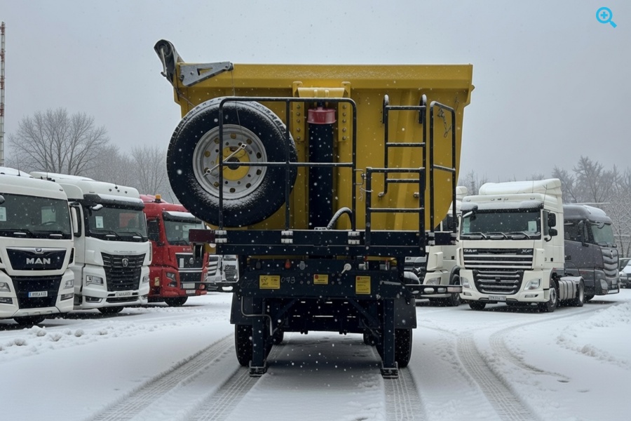 Самосвальный полуприцеп РИАТ (924940)