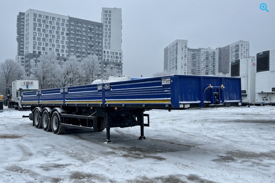 Полуприцеп бортовой МАЗ. Год выпуска 2024