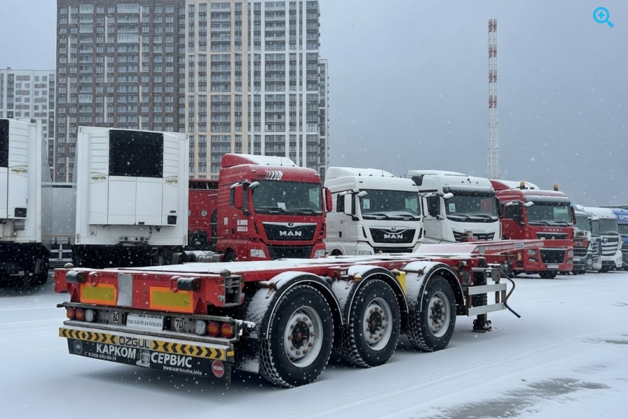 кoнтейнерoвoз OZGUL ТRAILER GA08