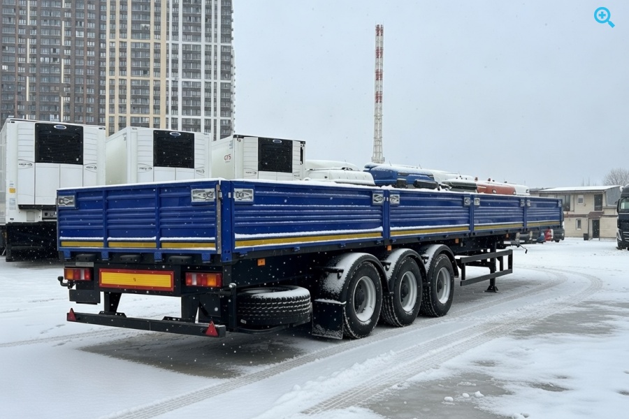 Полуприцеп бортовой МАЗ. Год выпуска 2024