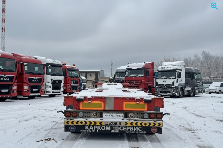 кoнтейнерoвoз OZGUL ТRAILER GA08