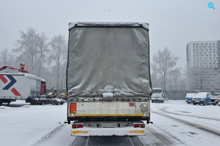 борт-тентованный KRONE SD.