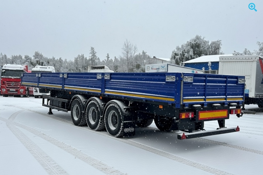Полуприцеп бортовой МАЗ. Год выпуска 2024