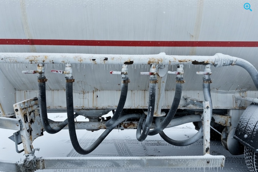 муковоз - комбикормовоз стальной ОКТ ТРЕЙЛЕР ДОРС