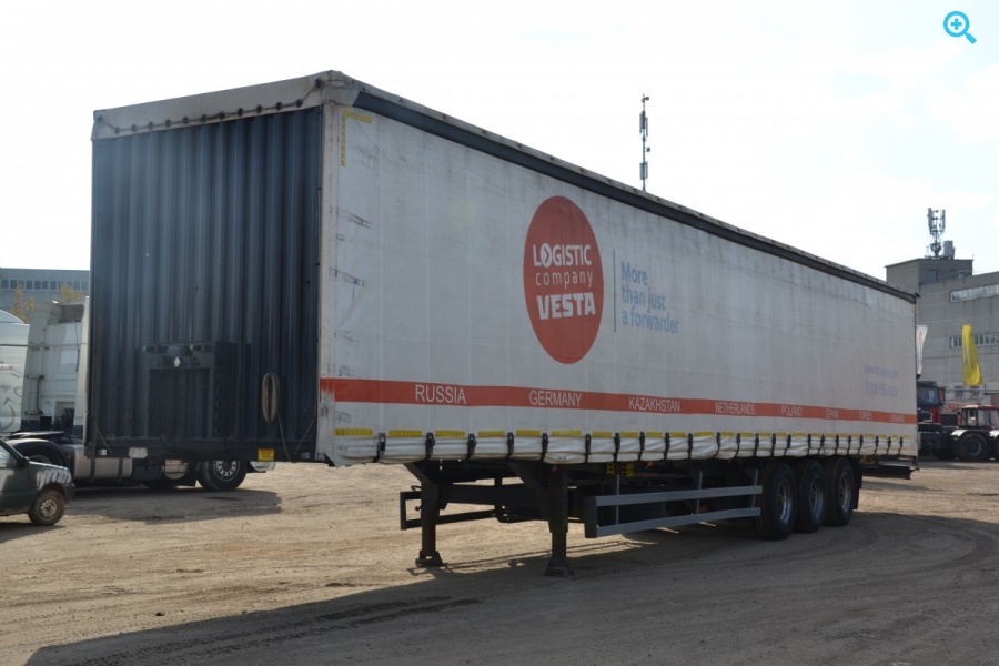 Шторно-бортовой полуприцеп Тонар