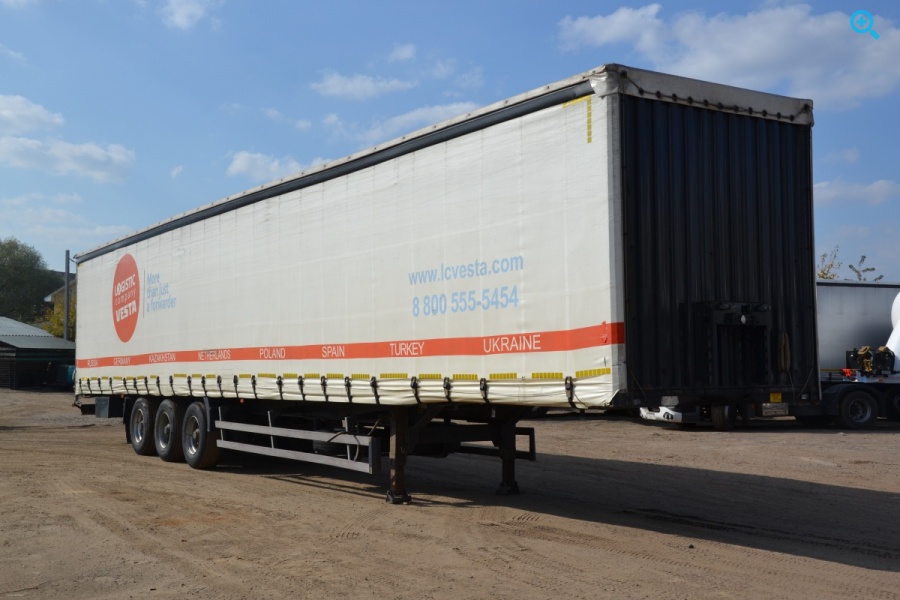 Шторно-бортовой полуприцеп Тонар