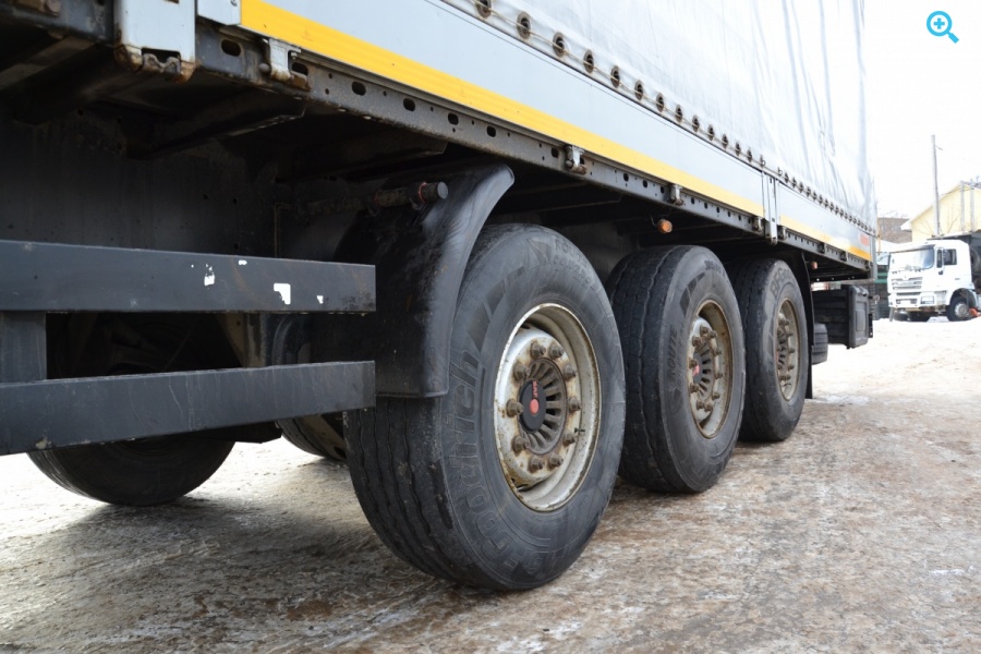 Полуприцеп гардина, П-образная штора KOGEL SN24 ТЕНТОВАННЫЙ