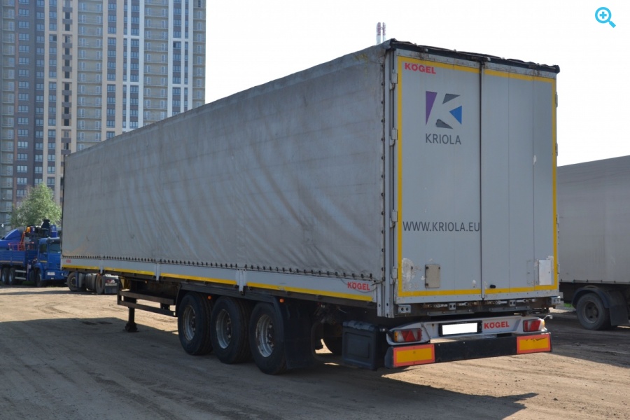 П-образный (Гардина) полуприцеп Kogel