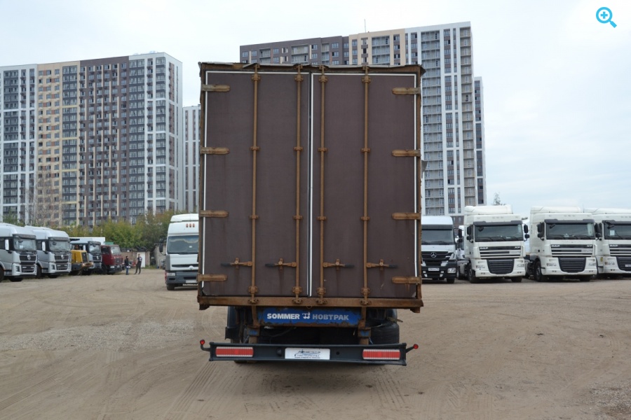 Шторно-бортовой п-образный полуприцеп Sommer SP-240PR