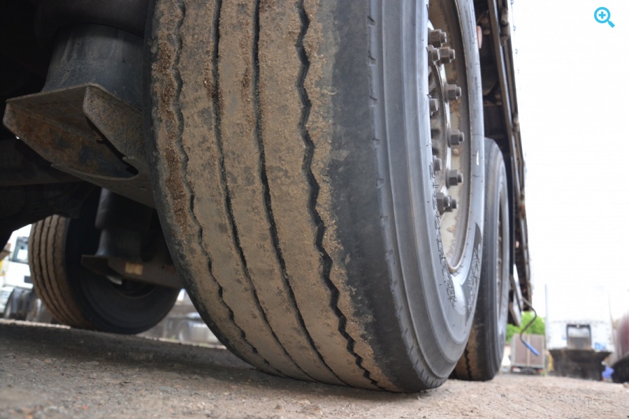 Полуприцеп гардина, П-образная штора KOGEL SN24 ТЕНТОВАННЫЙ