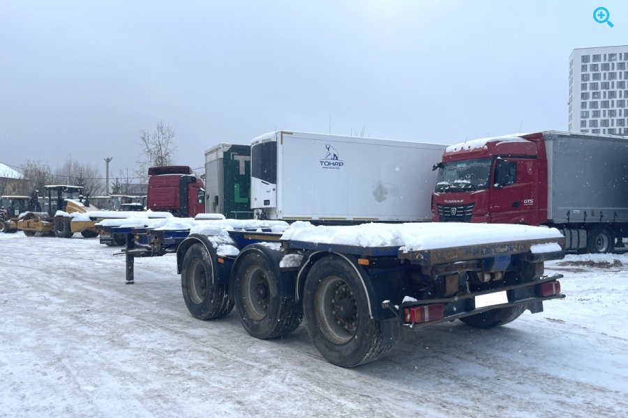 Контейнеровоз WIELTON NS34 раздвижной универсальный. 