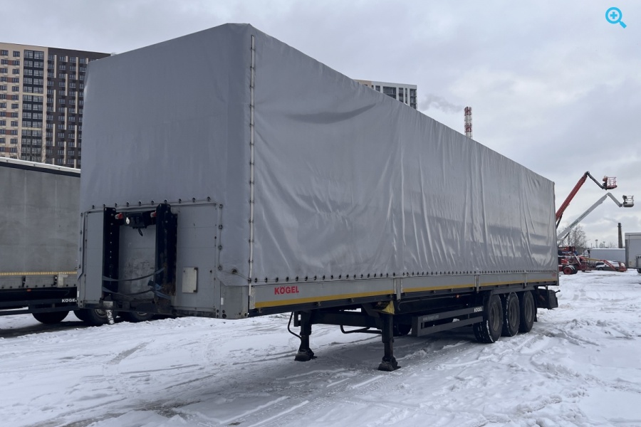 П-образный полуприцеп (Гардина) Kogel S24-1