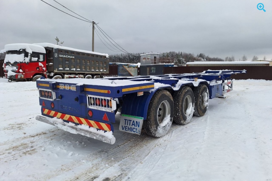 Контейнеровоз TITAN (SKELETON SEMI)