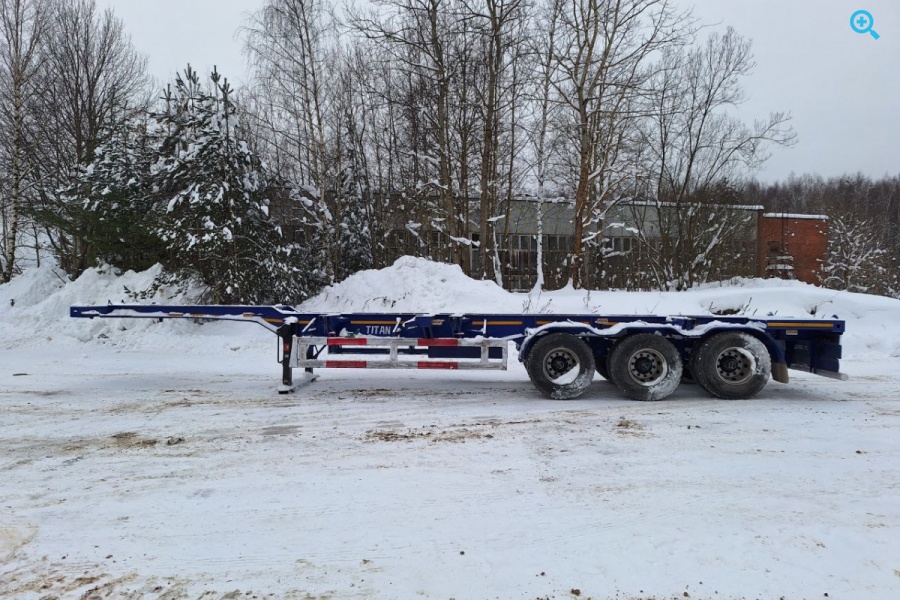 Контейнеровоз TITAN (SKELETON SEMI)