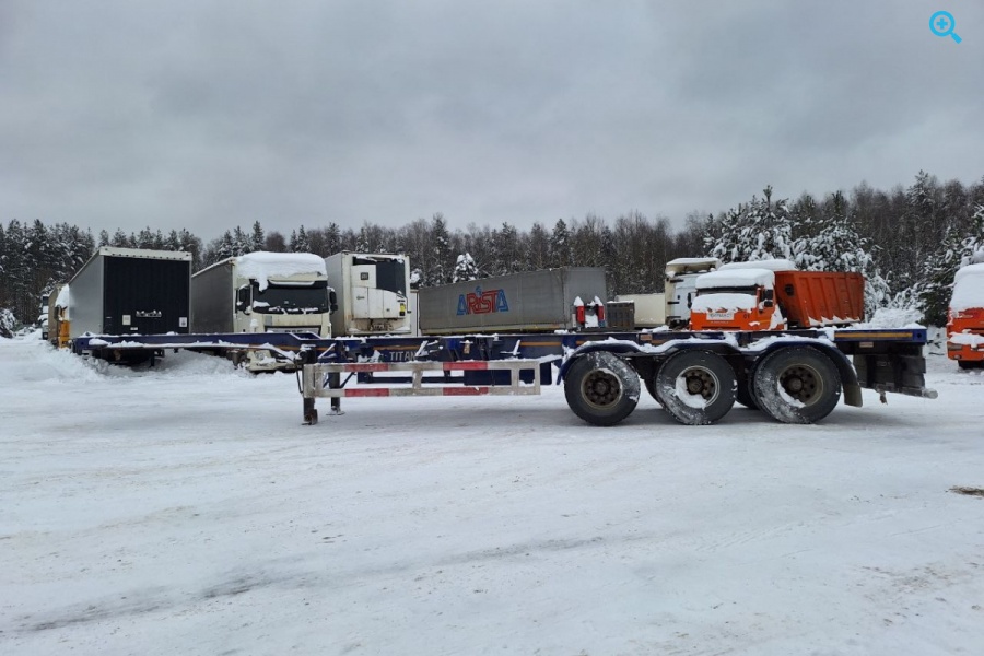 Контейнеровоз TITAN (SKELETON SEMI)