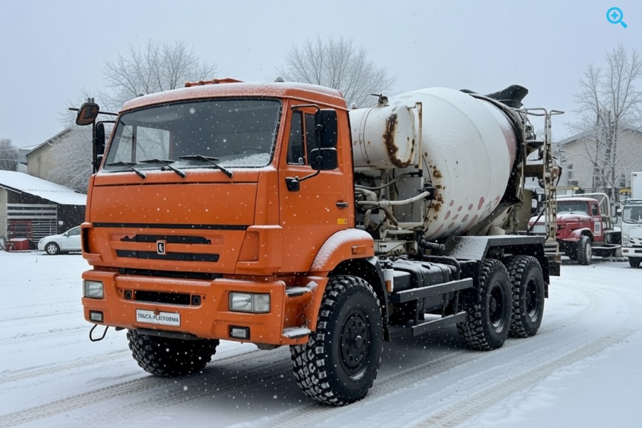 Автобетоносместитель Камаз 43118-46 вездеход