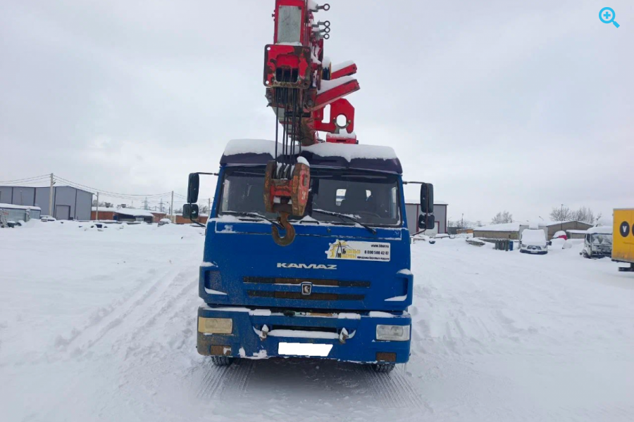 КАМАЗ 65117 с КМУ TAURUS 086A