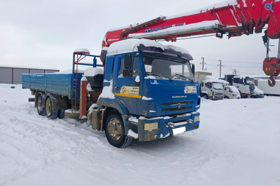 КАМАЗ 65117 с КМУ TAURUS 086A