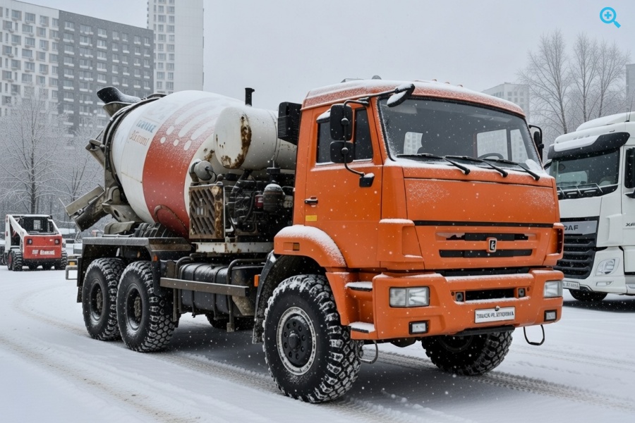 Автобетоносместитель Камаз 43118-46 вездеход