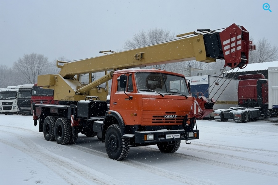 Автокран КС 55713-1 на шасси КАМАЗ