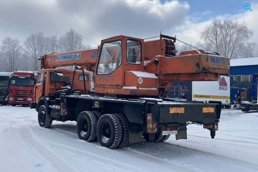 Автокран Клинцы КС-55713-1К-1 на шасси Камаз 65115-62