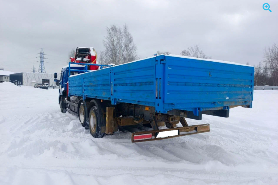 КАМАЗ 65117 с КМУ TAURUS 086A