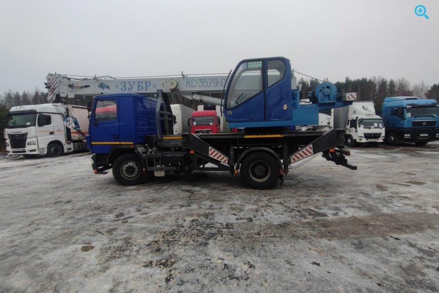 Специальный автокран на базе МАЗ. Установка КС 3579 С-02 15 тонн 