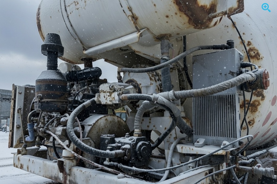 Автобетоносместитель Камаз 43118-46 вездеход