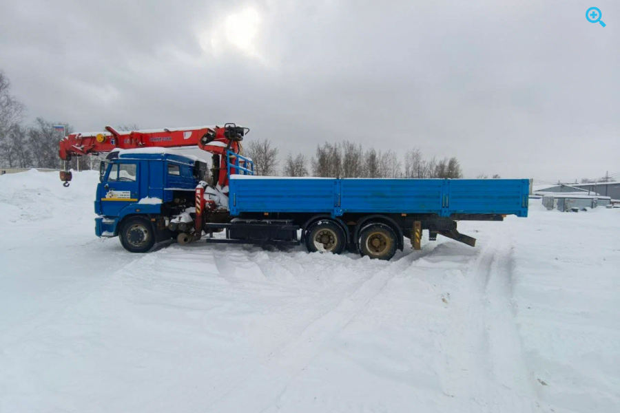 КАМАЗ 65117 с КМУ TAURUS 086A
