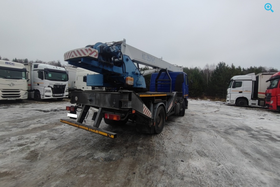 Автокран на базе МАЗ. Установка КС 3579 С-02