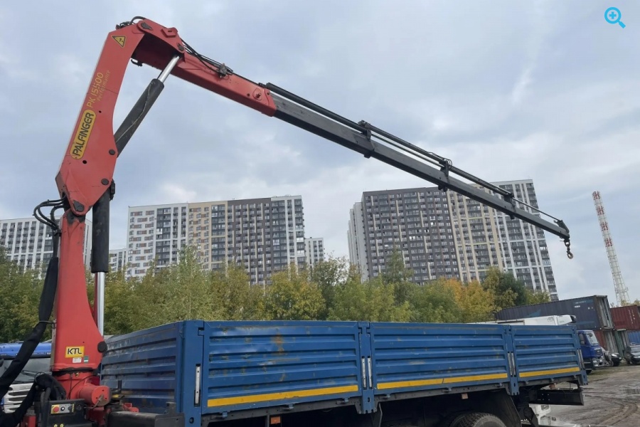 КАМАЗ 65117 С МАНИПУЛЯТОРОМ  PALFINGER PK15500