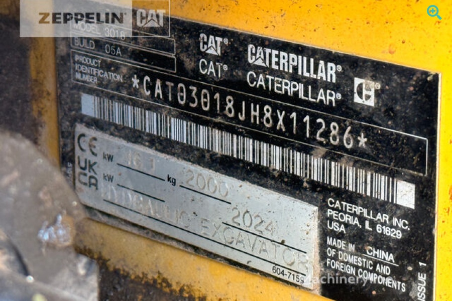 Мини-экскаватор Caterpillar 301.8-05A